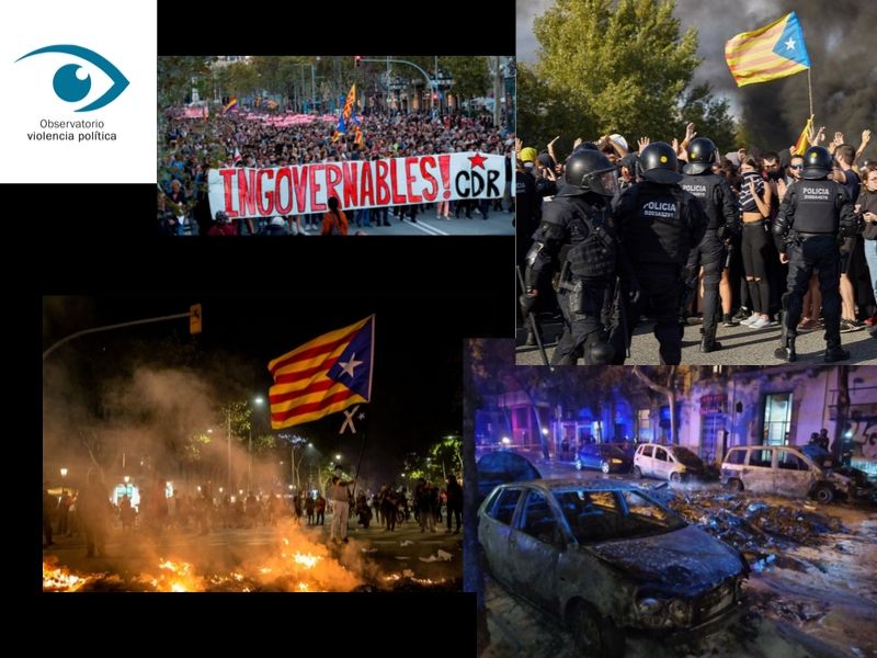 El OVPC Se Pronuncia Sobre Los Recientes Sucesos De Violencia Política Urbana En Cataluña