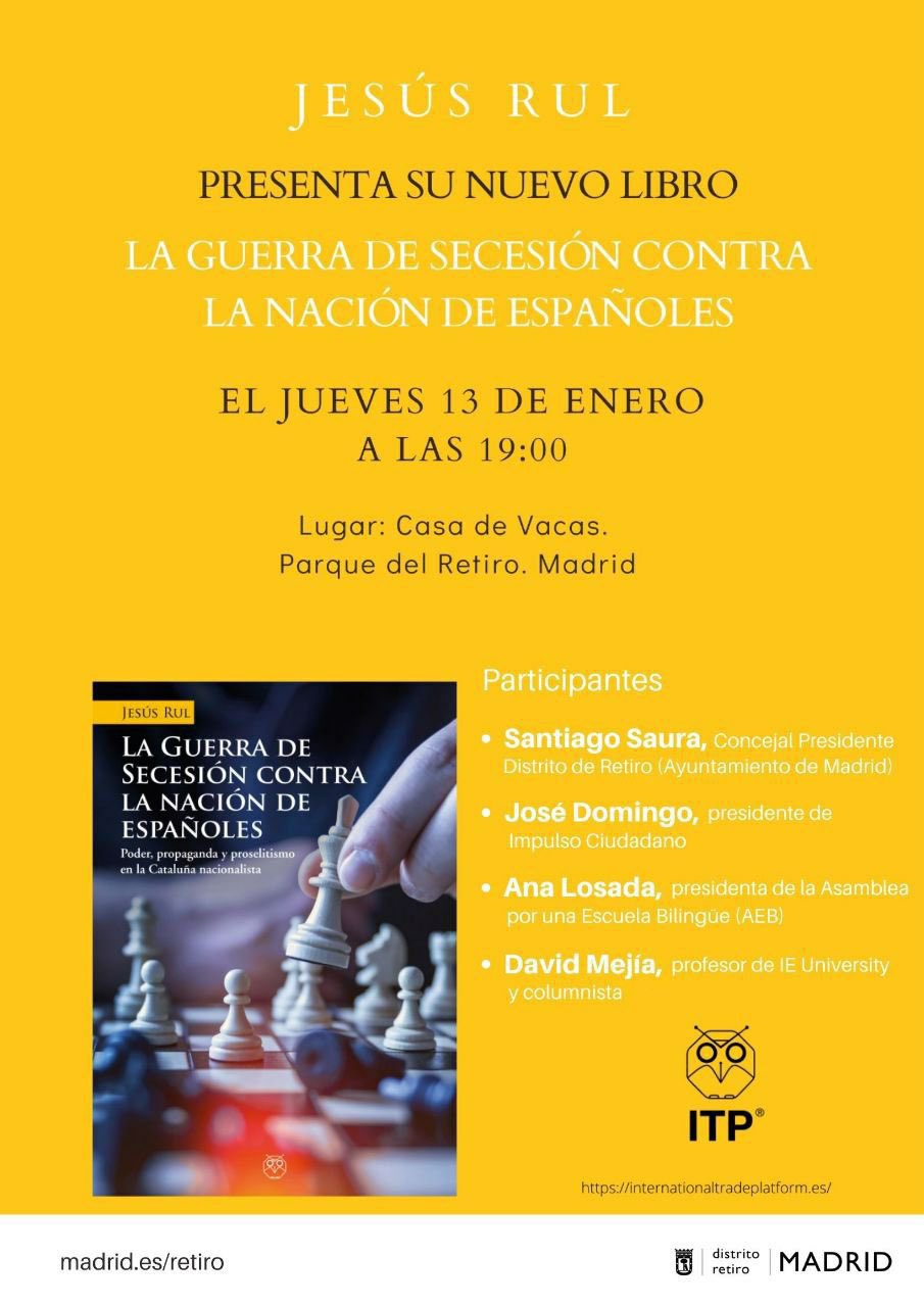 Presentación En Madrid Del Nuevo Libro De Nuestro Socio Jesús Rul